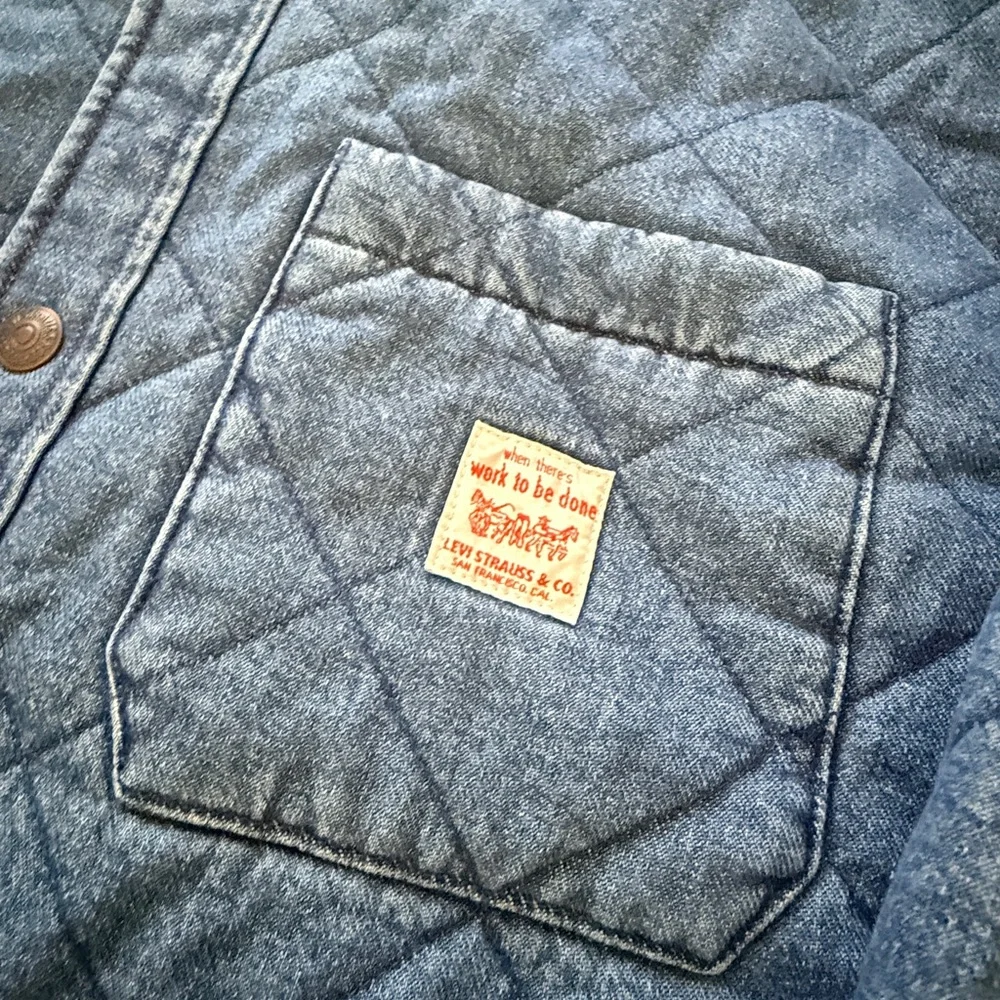 Levi's Quilted Denim Jacket - Blue - Picture 4 of 10